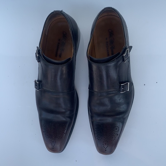 Double Monk Strap Dress shoes by Magnanni Sz 9M - Picture 5 of 16